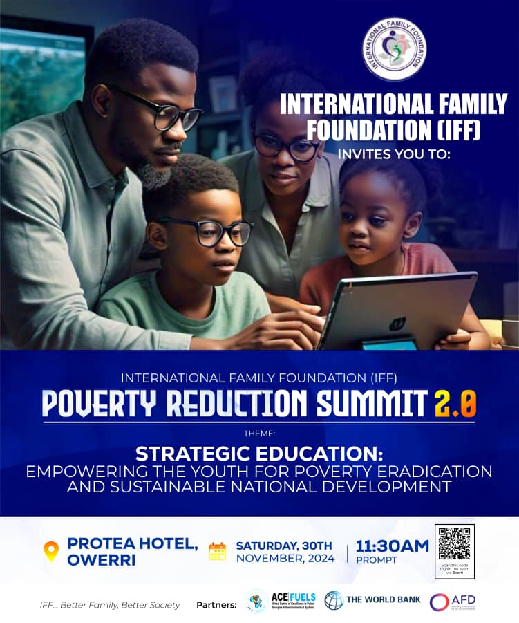 International Family Foundation (IFF) Poverty Reduction Summit 2024